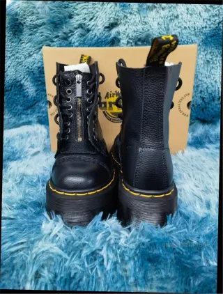 Botas Dr. Martens Negras Cremallera