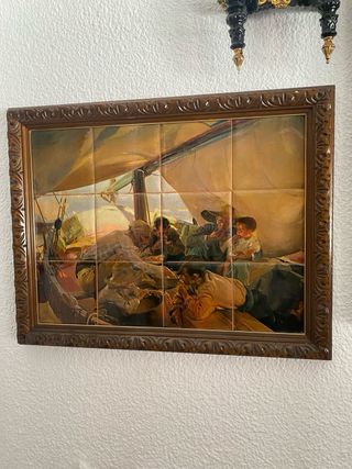 Cuadro “Pescadores Valencianos” Joaquín Sorolla