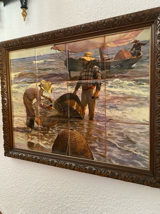 Cuadro “Pescadores Valencianos” Joaquín Sorolla