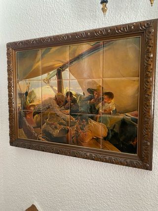 Cuadro “Pescadores Valencianos” Joaquín Sorolla