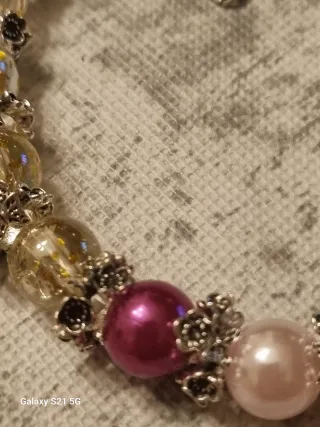 Bracciale perline multicolor