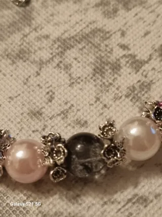 Bracciale perline multicolor