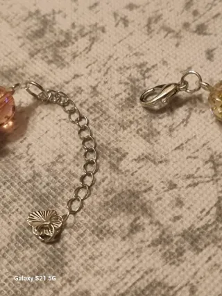 Bracciale perline multicolor