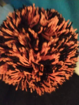 Cappello SUN68 nero e arancione