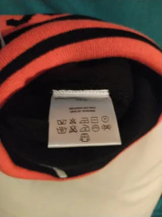 Cappello SUN68 nero e arancione