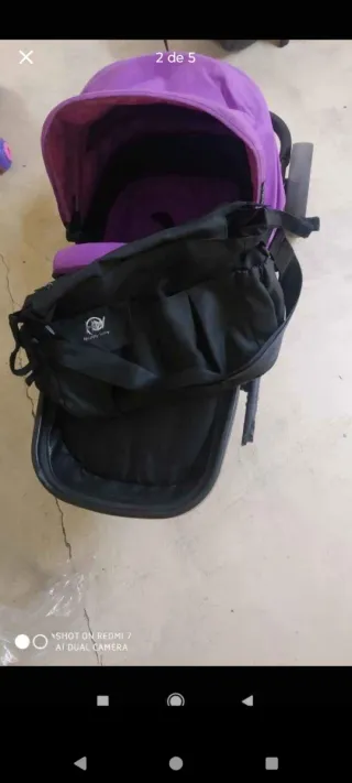 Silla coche, capazo y paseo bebé