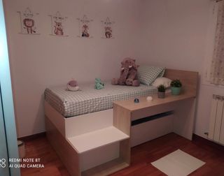 Cama 90cm con almacenaje