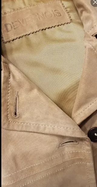 Lote cazadora, parka y jersey beige