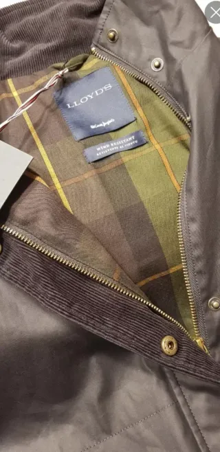 Lote cazadora, parka y jersey beige