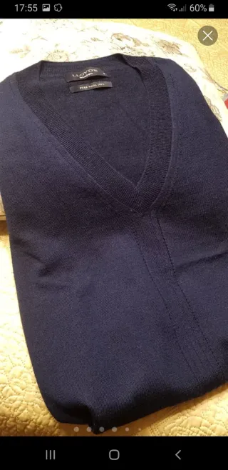 Lote cazadora, parka y jersey beige