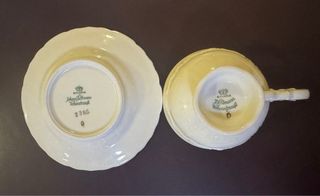 Servizio 4 tazzine caffè Bavaria Johann oro