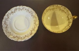 Servizio 4 tazzine caffè Bavaria Johann oro