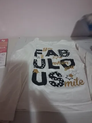 Maglietta bambina 8 anni Fabulous