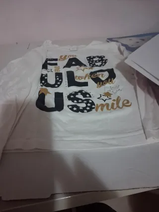 Maglietta bambina 8 anni Fabulous