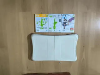 Wii Board + 3 Juegos Wii Fit