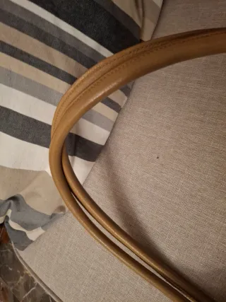 Bolso de piel LUPO beige