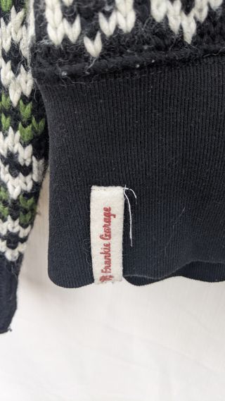 Felpa Cappuccio Frankie's Garage Jacquard 13 Anni