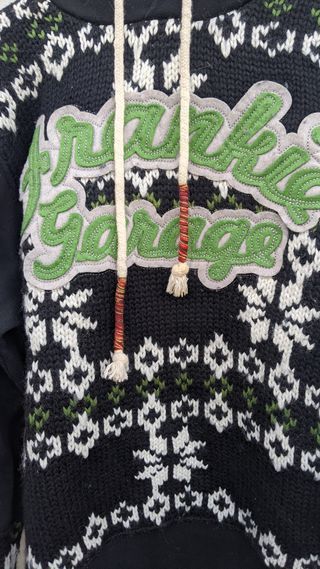 Felpa Cappuccio Frankie's Garage Jacquard 13 Anni