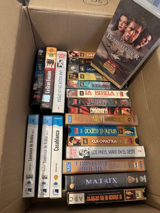 Colección Películas VHS y BETA