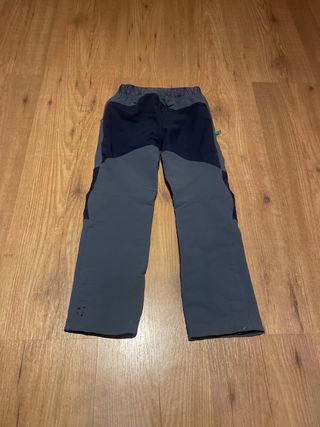 Pantalón Montaña Infantil Gris/Rosa