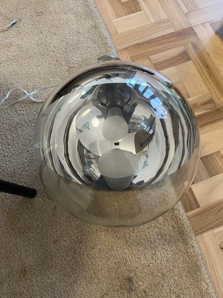 Lámpara globo colgante