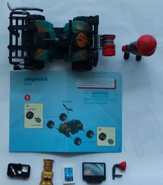 Playmobil Coche Ladrón con Figura