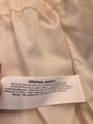 Giubbotto Original Marines bambina 9/10 anni