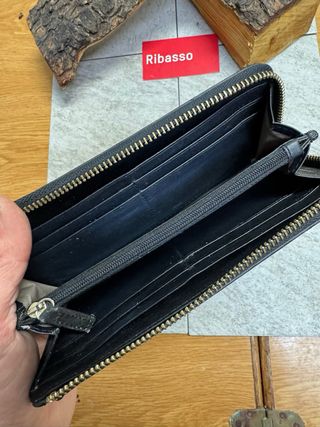 Portafoglio Guess nero donna