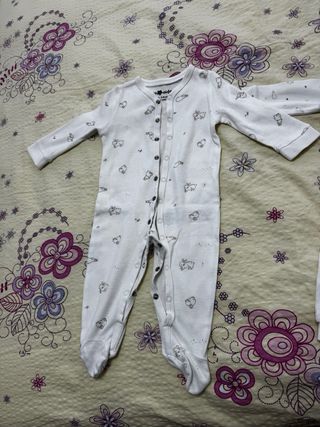 2 Pijamas Bebé Gemelos 3-6 Meses