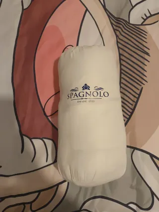 Plumas ligero marca spagnolo  unisex crema/blanco