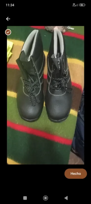 Zapatos de seguridad negros