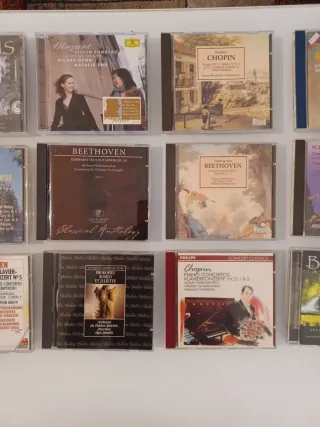 Pack CDs Música Clásica Beethoven Brahms Chopin