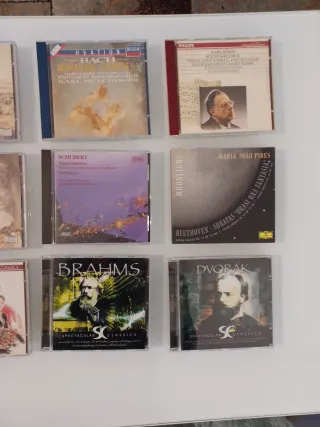 Pack CDs Música Clásica Beethoven Brahms Chopin