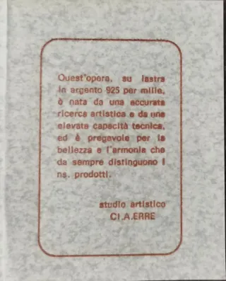 Cornice Argento 925%