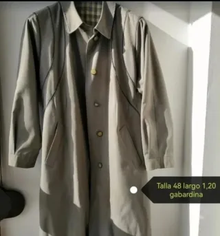 Gabardina larga mujer talla 48