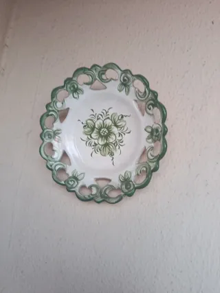 2 Platos decorativos Portugal antiguo