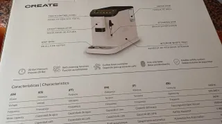 Cafetera CREATE semi profesional