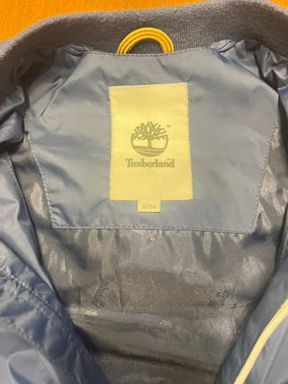 Chaqueta Timberland niño azul T.M