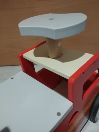 Correpasillos Madera Camión Bomberos