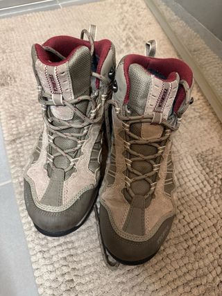 Scarponcini Tecnica Gore-Tex Trekking Beige/Grigio