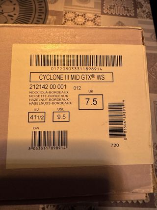 Scarponcini Tecnica Gore-Tex Trekking Beige/Grigio