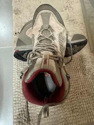 Scarponcini Tecnica Gore-Tex Trekking Beige/Grigio