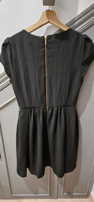 Vestido negro Zara talla S