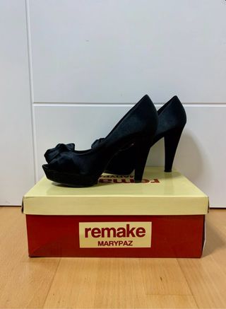 Tacones Marypaz Talla 36 Negros