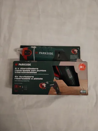 Atornilladora Parkside 4V Recargable