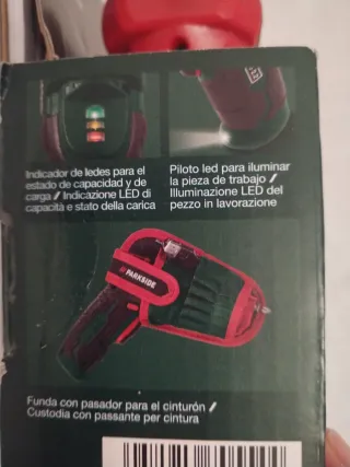 Atornilladora Parkside 4V Recargable