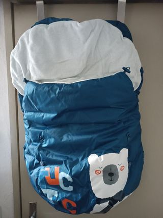 Sacco imbottito passeggino/ovetto orsetto