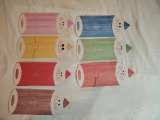 Puzzle Londji I love my colours 7 puzzles