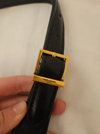 Bolso hombro YSL Negro