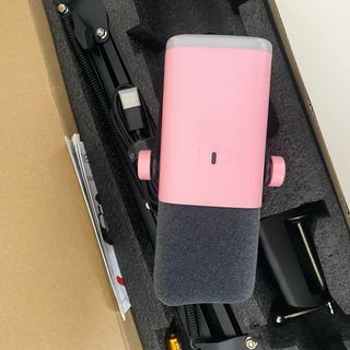 Micrófono Fifine AM8 Rosa y Negro